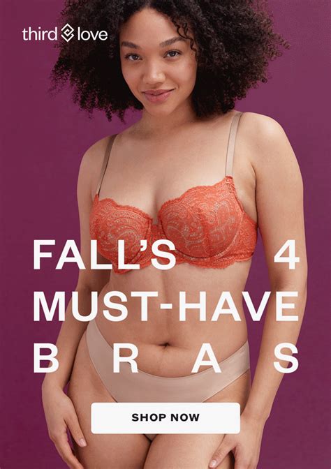 Third Love 4 Bras You Need In Your Fall Rotation Milled