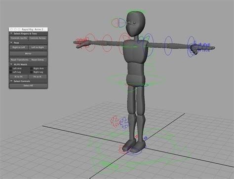 Maya Rig 3D Model Rigged CGTrader