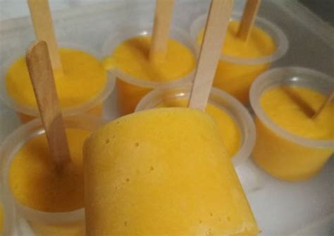 Resep Es krim mangga homemade simpel oleh riri - Cookpad