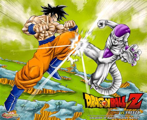 Goku Vs Freeza Goku Vs Freeza Desenhos De Anime Desenhos Dragonball