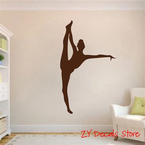 Ballerina Ballet Dancer Vinyl Wall Sticker Art Decorative Decals For