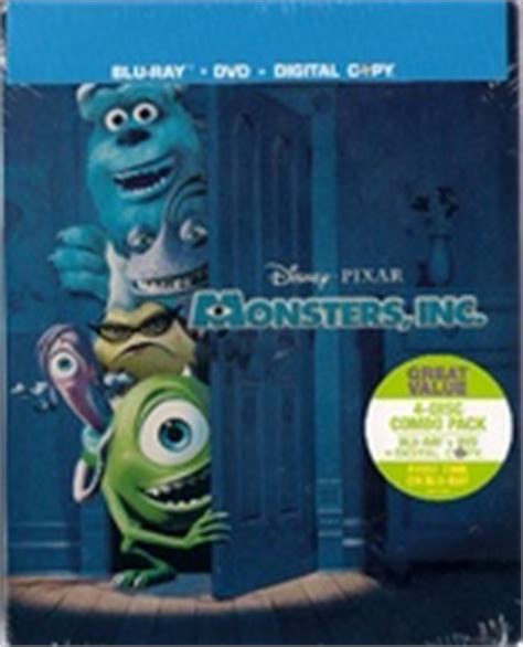 Monsters Inc 3D Blu Ray PIXAR Ultimate Collector S Edition