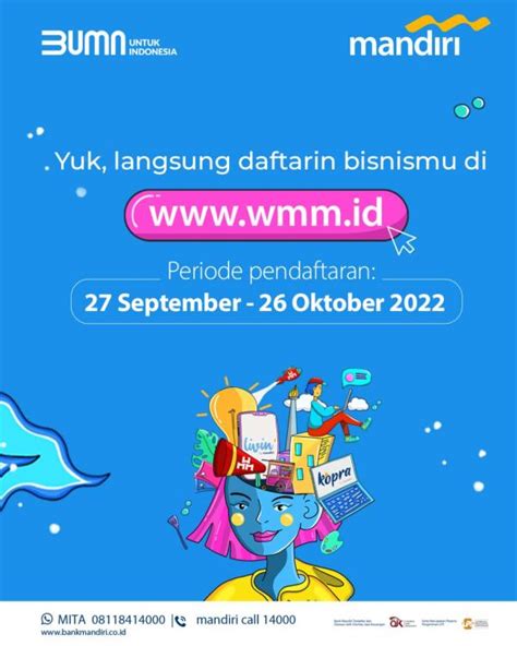 Pendaftaran Wirausaha Muda Mandiri 2022 Dibuka Hingga 26 Oktober Raih