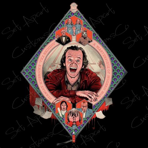 The Shining Movie Redrum PNG Transparent Background - Etsy