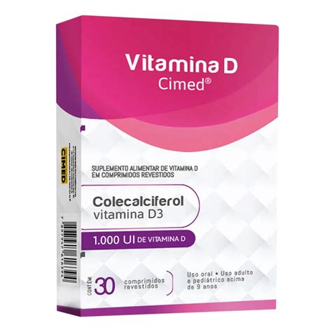 Vitamina D Cimed Ui C Comprimidos Submarino