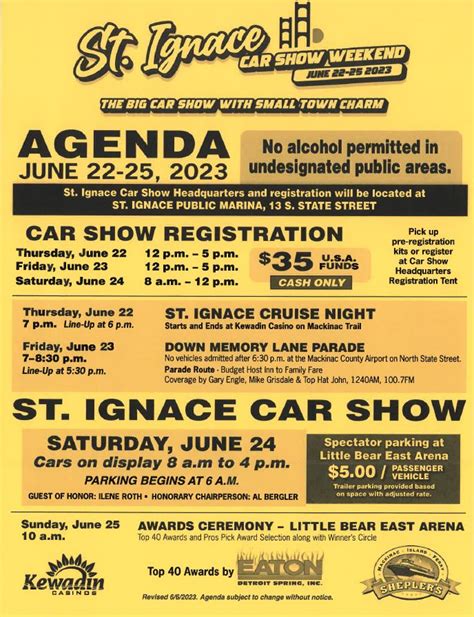 St Ignace Events 2024 Schedule Ilyse Leeanne