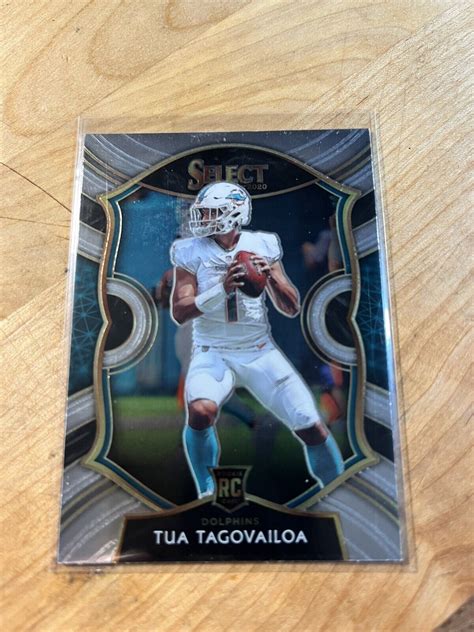 2020 Panini SELECT Tua Tagovailoa RC SILVER PRIZM CONCOURSE MIAMI