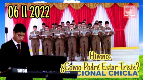 Como Podre Estar Triste Himno Para Dios Coro De Hermanos Jovenes