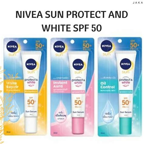 Nivea Sun Face Protection Serum Spf 50 Pa Instant Aura Oil