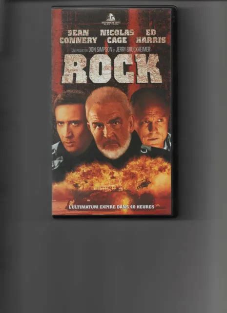 CASSETTE VHS FILM ROCK Avec Sean Connery EUR 7 50 PicClick FR