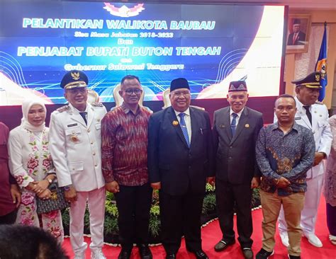 Wali Kota Baubau Dan Pj Bupati Buteng Resmi Dilantik Tirtamedia Id