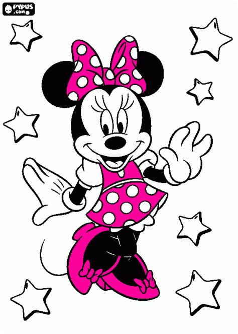 Desenho Minnie Rosa - minnie rosa para imprimir , desenho minnie rosa