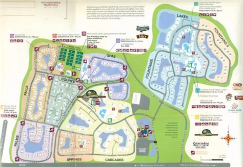 Sheraton Vistana Resort Villas map - Travel resort maps