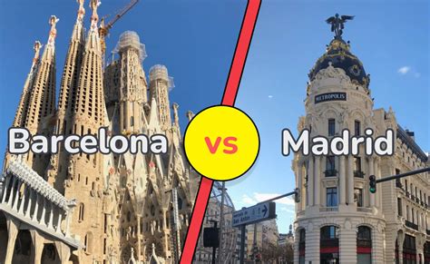 Barcelona Vs Madrid They Are More Different Than You Think