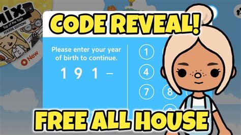 New Codes Reveal Unlock All House Toca Boca Free Code Toca Life