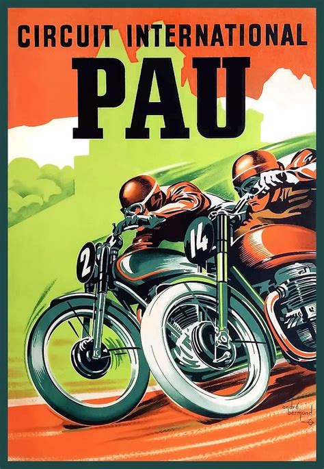 Vintage Motorcycles Posters