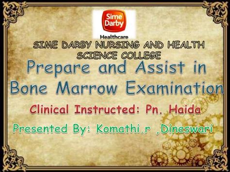 Bone Marrow Aspiration Ppt