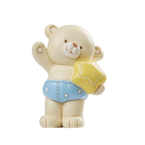 Topfigur Bamse Blå 6 cm til billig pris her