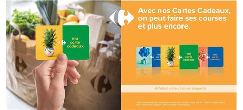 Promo Ma Carte Cadeaux Carrefour Chez Carrefour ICatalogue Fr