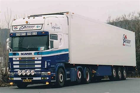 Scania 4 Series Topline Reefer Trailer G Persoon Wsi Models 150 Wsi