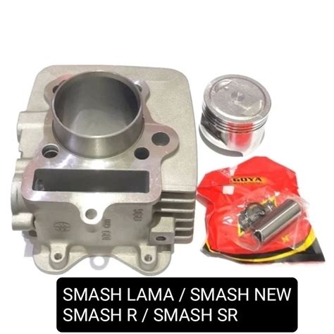 Jual BLOK BORING KOMPLIT SEHER PISTON SMASH LAMA SMASH NEW R SR