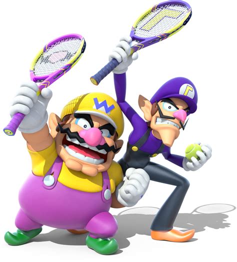 Filewario And Waluigi Mtuspng Super Mario Wiki The Mario