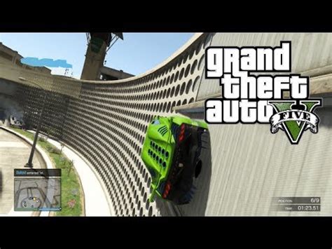 Gta Online Funny Moments Anti Gravity Wall Racer Gta Online