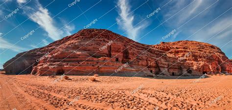 Madain Saleh Unesco World Heritage Size Ksa Cliffs Caves Desert Full