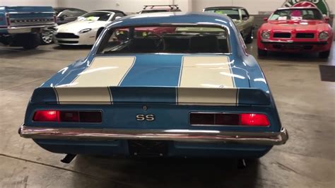 1969 Chevrolet Camaro Ls Swap Lemans Blue Youtube