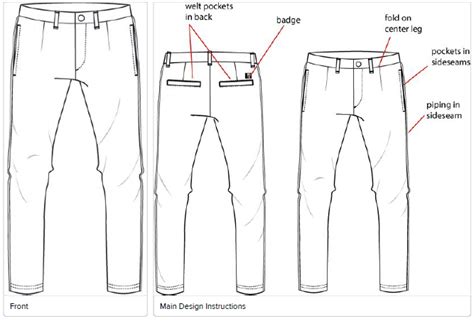 Operation Breakdown Smv And Layout Of Chino Pant Manufacturing Ordnur