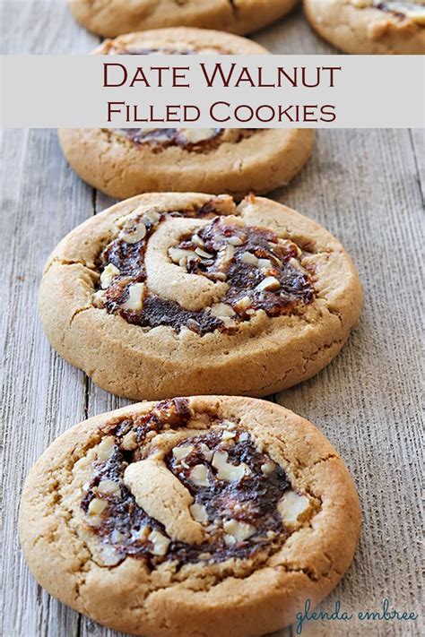 Date Walnut Filled Cookies Filled Cookies Date Filled Cookie Recipe