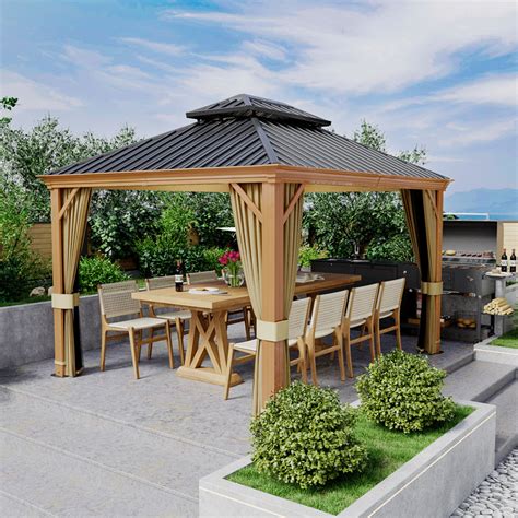 Egeiros Life Ft W X Ft D Aluminum Patio Gazebo Wayfair