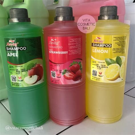 Jual HEVINY SHAMPOO CONDITIONER 1 Liter Sampo Shopee Indonesia