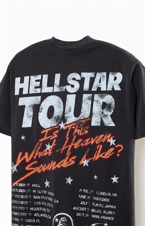 Hellstar Path To Paradise T Shirt Pacsun