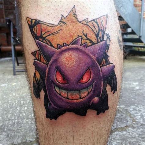 60 Gengar Tattoo Designs For Men