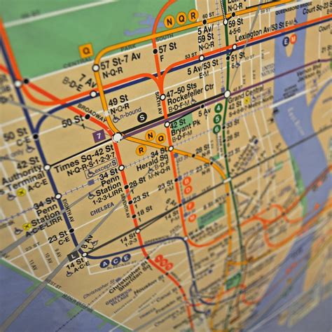 New York Subway Map Printable