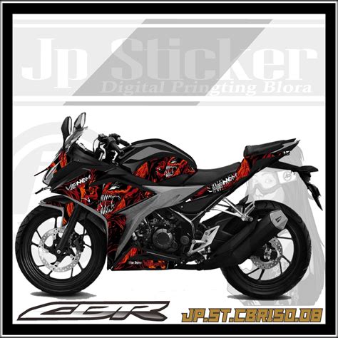 Jual Sticker Striping Cbr 150r New Stiker Motor Honda CBR 150R New