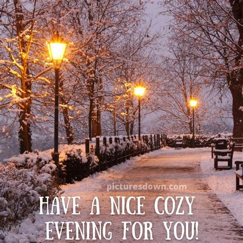 Good Evening Wednesday Image Winter