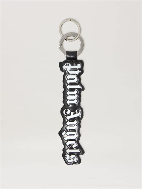 Classic Logo Keychain In Black Palm Angels® Official