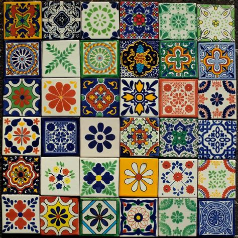 Mexican Wall Mexican Home Decor Mexican Tile Kitchen Mexican Tiles