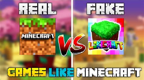 Top 5 Better Games Than Minecraft 🔥 Youtube