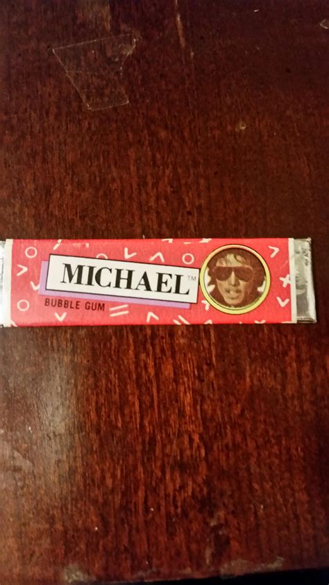 Got That 36 Year Old Michael Jackson Bubble Gum Scrolller