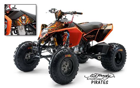 Ed Hardy Ktm Quad Graphic Sticker Decals Fits 450 525 Sx Exc Atv S