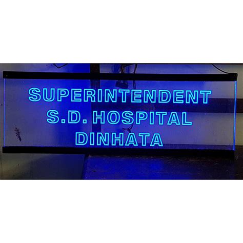 Decorative Led Signage - Application: Promotions at Best Price in ...