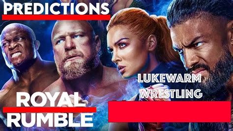 Wwe Royal Rumble 2023 Predictions Youtube