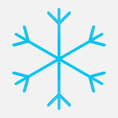 Snowflake Emoji 3D Model By KhaganFX