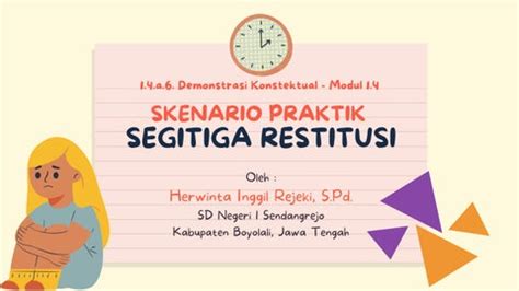 Skenario Praktik Segitiga Restitusi By Herwinta Inggil Rejeki Issuu