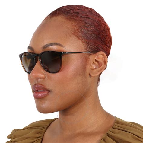 Ray Ban Erika Classic Polarized Brown Gradient Phantos Ladies Sunglasses Rb4171 710 T5 54