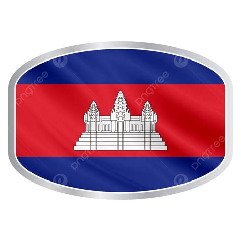 Emblema Bandera Nacional De Camboya Vector PNG Camboya Bandera