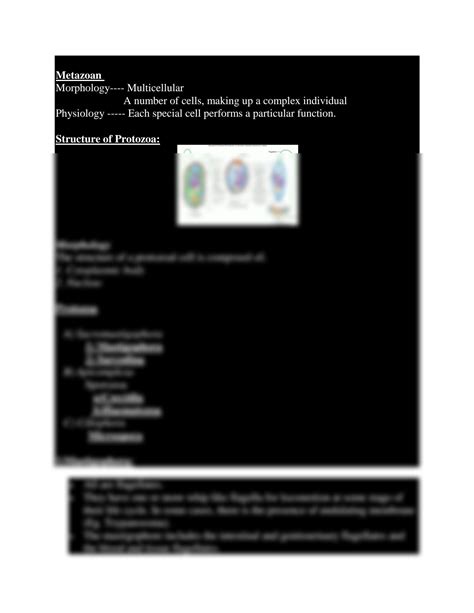 SOLUTION Parasites Pharmacology Chapter Studypool